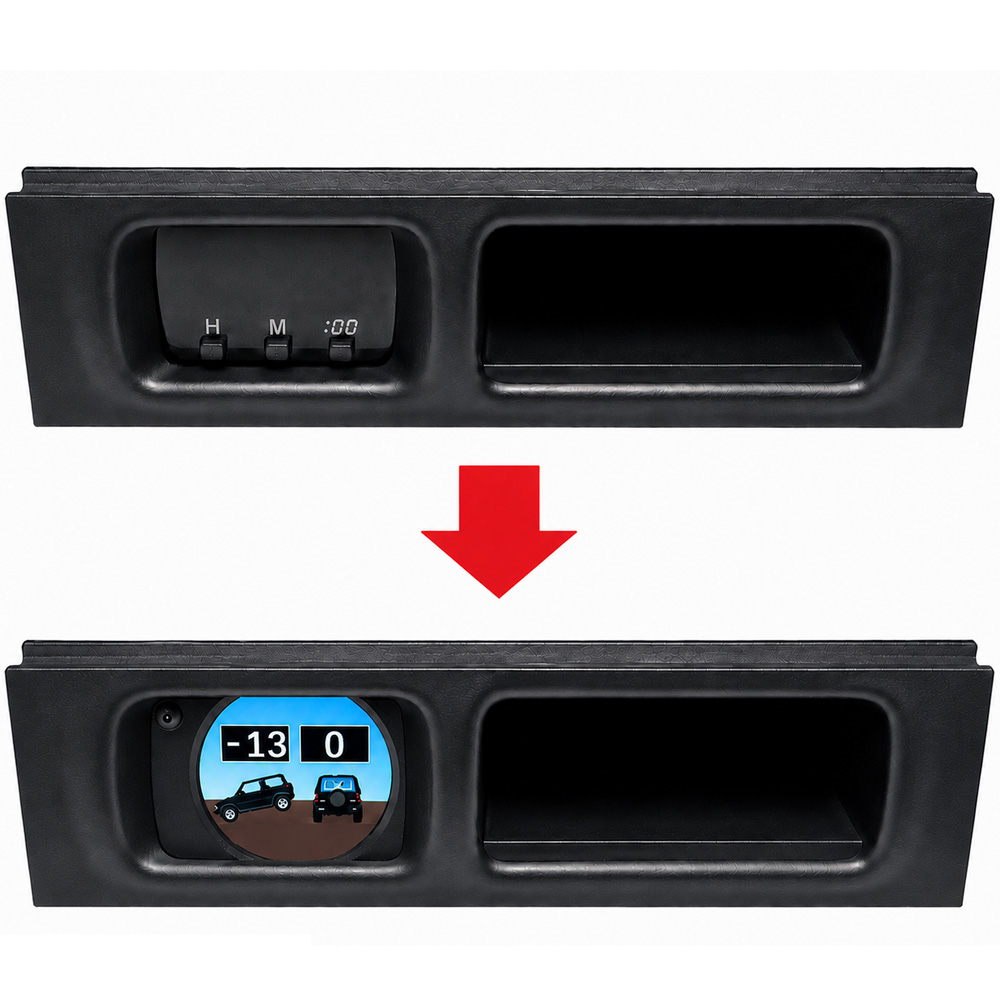 I-Meter D130 Indicatore multiplo per DAIHATSU TERIOS 1997-2005 - Image 6