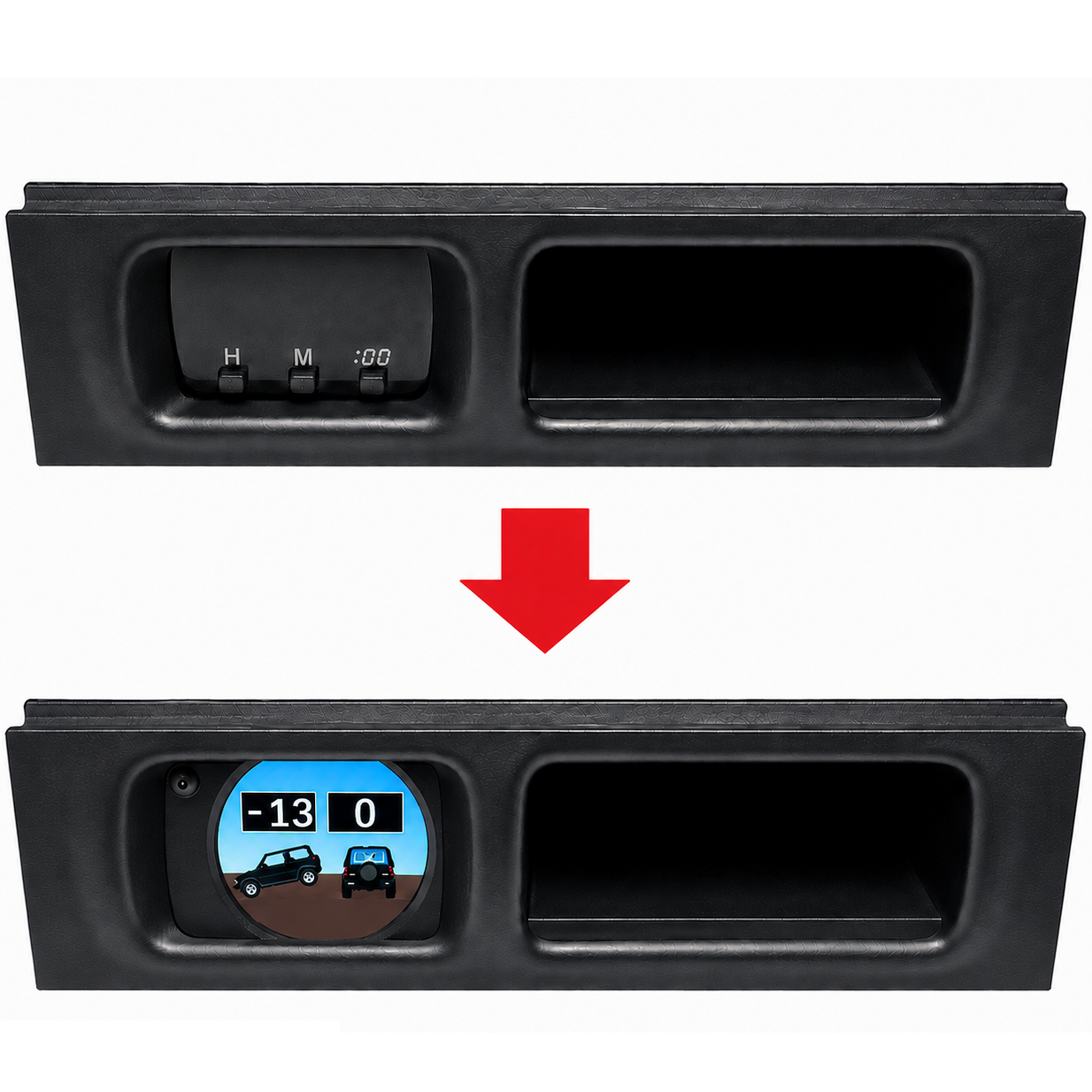 I-Meter D100 Indicatore multiplo per DAIHATSU CUORE/MIRA 6 2003-2007 - Image 6