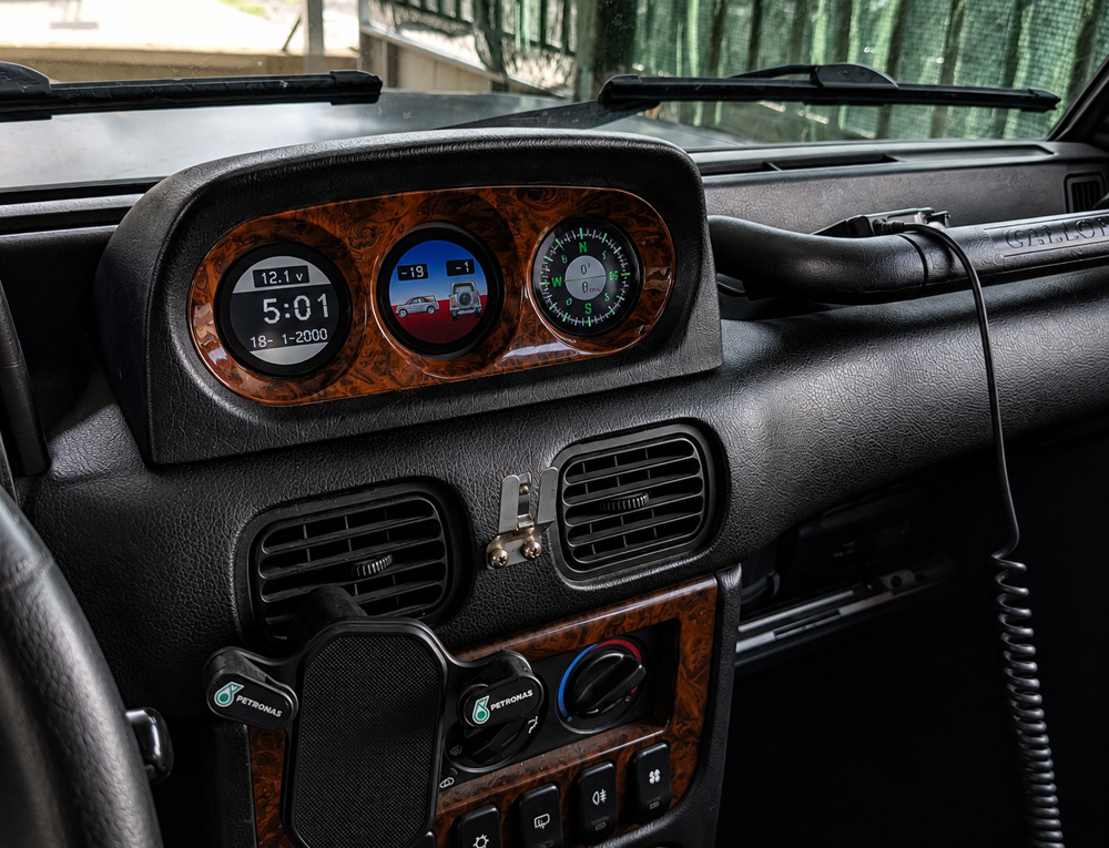 I-Meter HY500 triplo Indicatore multiplo per HYUNDAI GALLOPER - Image 7