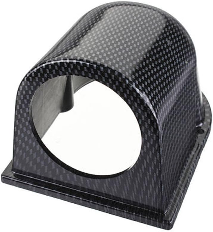 Supporto singolo universale per manometri da 52mm carbon look - immagine 2