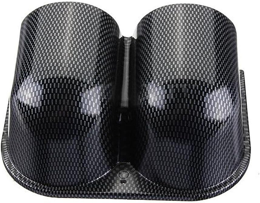 Supporto doppio universale per manometri da 52mm carbon look - immagine 4