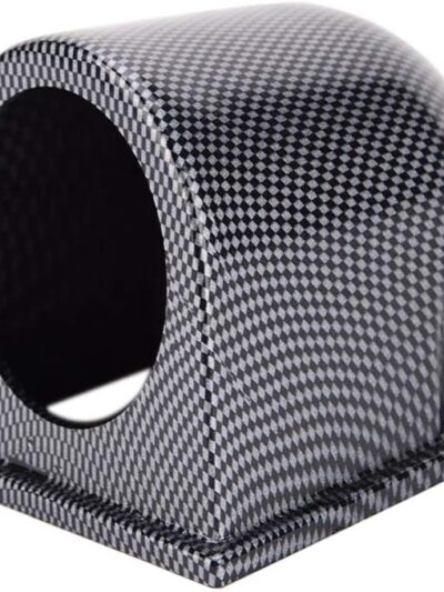 Supporto singolo universale per manometri da 52mm carbon look