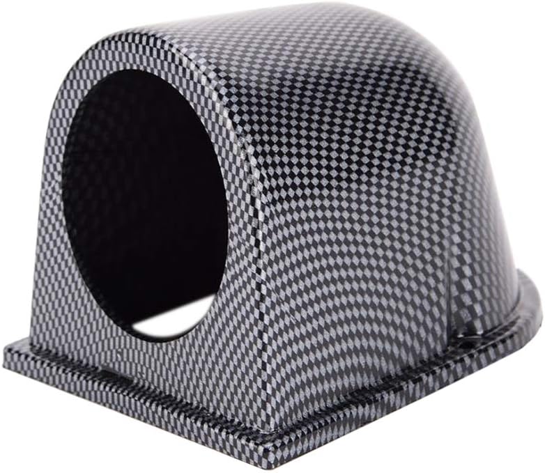 Supporto singolo universale per manometri da 52mm carbon look